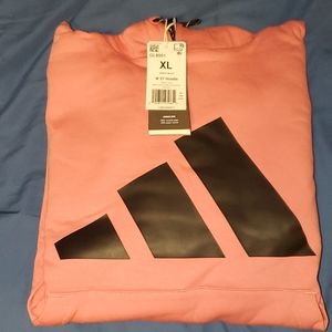 NWT Adidas Pink DoubleKnit Hoodie